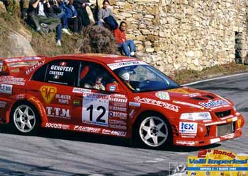 Elio Cortese al Rally Ronde Valli Imperiesi
