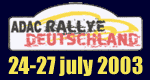 Rallye Deutschland - 24/27 July 2003