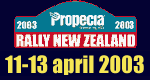 Rally New Zealand - 11/13 April 2003