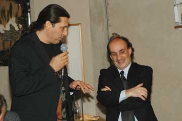 Riccardo Errani e Stefano Casadio - Foto scattata al Galà Errani Team