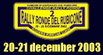Rally Ronde del Rubicone - 20/21 December 2003