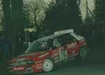 Delta evo Gr. A Raceday - Race car used by Riccardo Errani for rally competitions