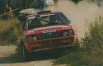 Delta Integrale 16 v Gr. A - Race car used by Riccardo Errani for rally competitions