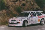 Escort Gr. A Jolly Club - Race car used by Riccardo Errani for rally competitions