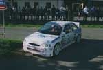 Escort WRC - Race car used by Riccardo Errani for rally competitions